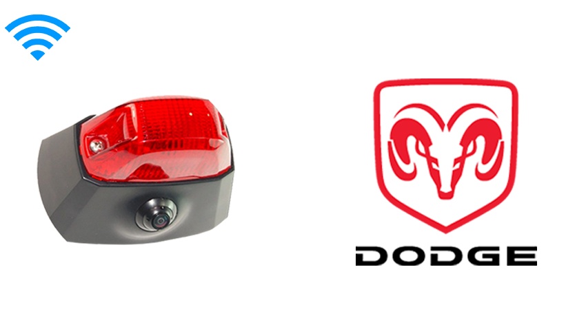 Dodge Promaster Third Brake Light Wireless Backup Camera (Birds Eye View) | SKU24403