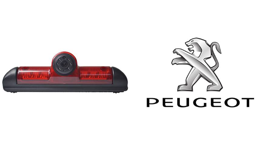 The Peugeot Boxer backup camera is designed to replace the existing brake light housing with an integrated CCD backup camera.