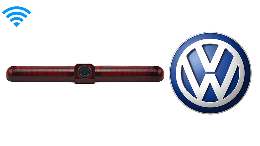 Reverse Parking Volkswagen VW Caddy Van Reversing High Level Brake Light Camera 