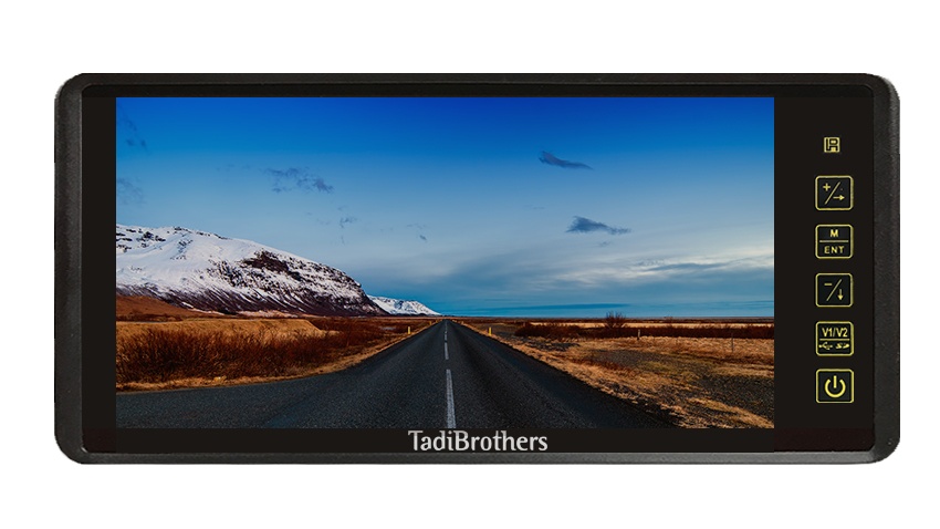10.5-Inch LCD Mirror Monitor for backup camera