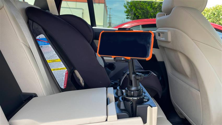 XL Universal Cell Phone Mount and Adjustable Arm for any Car Cup Holder  Luxury Cup Holder Mounts - Tadi Brothers