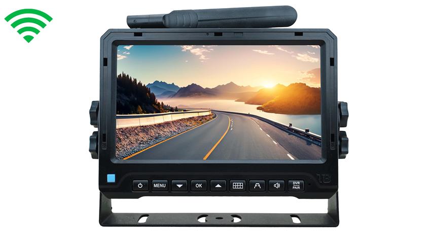 Car reversing camera Set - 4,3 monitor + rear camera with 6 LEDs (IP68)